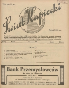 Świat Kupiecki. Tygodnik Gospodarczy- Organ oficjalny Związk&oacute;w Tow. Kupieckich (...) 1928.06.23 R.4 Nr 25