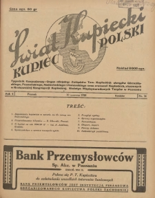 Świat Kupiecki - Kupiecki Polski. Tygodnik Gospodarczy- Organ oficjalny Związk&oacute;w Tow. Kupieckich (...) 1928.06.30 R.4 Nr 26