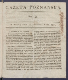Gazeta Poznańska R. 1807, nr 95