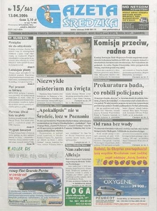 Gazeta Średzka 2006.04.13 Nr15/562