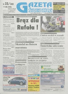 Gazeta Średzka 2006.08.17 Nr33/580