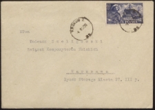 [List] : do Tadeusza Szeligowskiego : od Juliana Popławskiego : [1957]