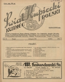 Świat Kupiecki - Kupiecki Polski. Tygodnik Gospodarczy- Organ oficjalny Związk&oacute;w Tow. Kupieckich (...) 1928.11.03 R.4 Nr 44