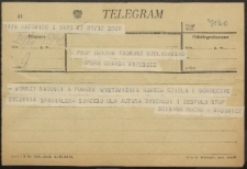 [Telegram] : do Tadeusza Szeligowskiego : [8]