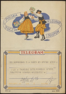 [Telegram] : do Tadeusza Szeligowskiego : [12]