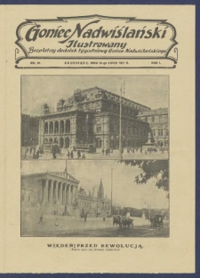 Goniec Nadwiślański Ilustrowany : bezpłatny dodatek tygodniowy Gońca Nadwiślańskiego 1927.07.24 R.1 Nr18