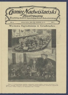 Goniec Nadwiślański Ilustrowany : bezpłatny dodatek tygodniowy Gońca Nadwiślańskiego 1927.09.18 R.1 Nr26