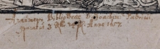 Fabricius Joachim (1617-1679), wpis