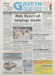 Gazeta Średzka 2007.02.22 Nr8/607