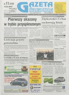 Gazeta Średzka 2007.03.15 Nr11/610