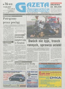 Gazeta Średzka 2007.04.19 nr16/615