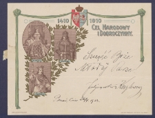 Telegram patriotyczny : 1410-1910 Cel narodowy i dobroczynny