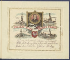 Telegram patriotyczny : Szczęść Boże Młodej Parze! [DZS 2088 III/73]