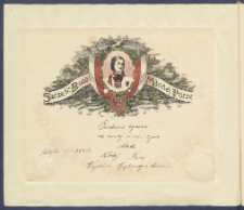 Telegram patriotyczny : : Incipit: Szczęść Boże Młodej Parze [DZS 2088 III/74]