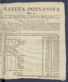 Gazeta Poznańska R. 1808, nr 72