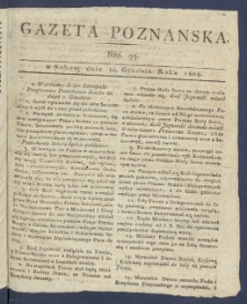 Gazeta Poznańska R. 1808, nr 99