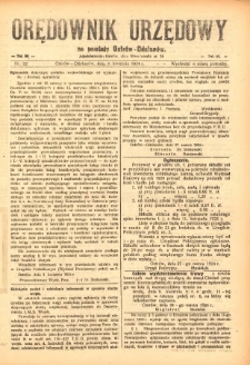 Orędownik Urzędowy na Powiat Ostr&oacute;w-Odolan&oacute;w 1924.04.02 R.73 Nr.22