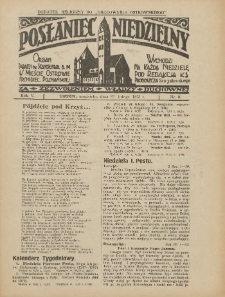 Posłaniec Niedzielny: organ Parafii św. Stanisława BM w Mieście Ostrowie Archidiec. Poznańskiej 1931.02.22 R.5 Nr8