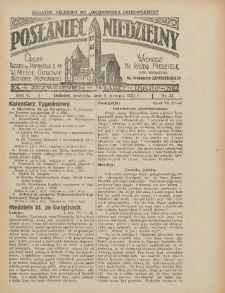 Posłaniec Niedzielny: organ Parafii św. Stanisława BM w Mieście Ostrowie Archidiec. Poznańskiej 1931.08.09 R.5 Nr32