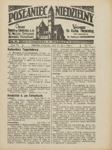 Posłaniec Niedzielny: organ Parafii św. Stanisława BM w Mieście Ostrowie Archidiec. Poznańskiej 1932.07.10 R.6 Nr28