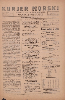 Kurjer Morski Codzienny i Gazeta Dr&oacute;g Żeglownych = Daily Harbour News 1930.02.27 R.4 Nr46