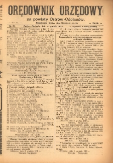 Orędownik Urzędowy na Powiat Ostr&oacute;w-Odolan&oacute;w 1925.12.11 R.74 Nr.56