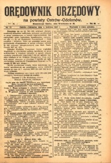 Orędownik Urzędowy na Powiat Ostr&oacute;w-Odolan&oacute;w 1926.04.06 R.75 Nr.12