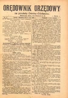 Orędownik Urzędowy na Powiat Ostr&oacute;w-Odolan&oacute;w 1926.05.04 R.75 Nr.17