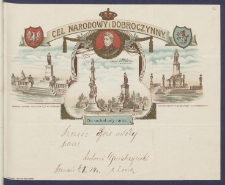 Telegram patriotyczny : Cel narodowy i dobroczynny [DZS 92 III/62]