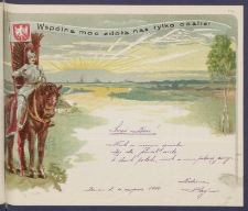 Telegram patriotyczny : Wsp&oacute;lna moc zdoła nas tylko ocalić! [DZS 92 III/117]