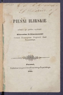 Pieśni ilirskie.