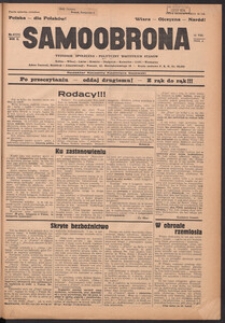 Samoobrona : tygodnik społeczno-polityczny wszystkich stan&oacute;w 1934.08.12, R.2, Nr.37 (78)