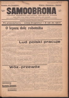 Samoobrona : tygodnik społeczno-polityczny wszystkich stan&oacute;w 1934.09.02, R.2, Nr.35 (81)