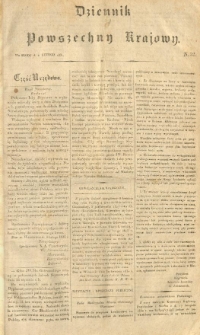 Dziennik Powszechny Krajowy. 1831.02.02 Nr32
