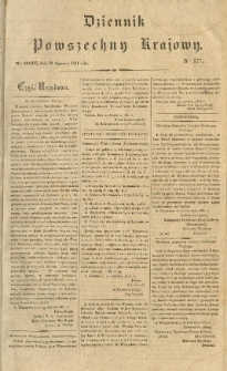 Dziennik Powszechny Krajowy. 1831.06.29 Nr177