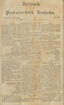 Dziennik Powszechny Krajowy. 1830.12.05 Nr336