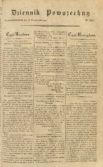 Dziennik Powszechny Krajowy. 1831.09.19 Nr255