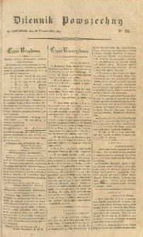 Dziennik Powszechny Krajowy. 1831.09.29 Nr265