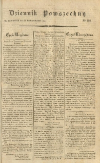 Dziennik Powszechny Krajowy. 1831.10.27 Nr293
