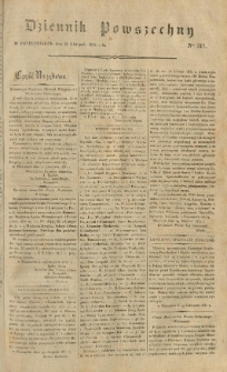Dziennik Powszechny Krajowy. 1831.11.21 Nr317