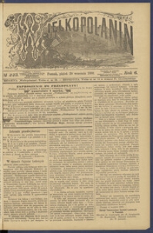 Wielkopolanin 1888.09.28 R.6 Nr223