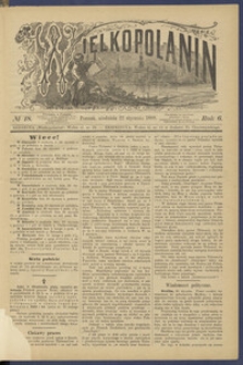 Wielkopolanin 1888.01.22 R.6 Nr18