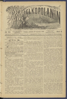 Wielkopolanin 1888.01.29 R.6 Nr24