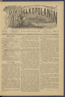 Wielkopolanin 1888.02.19 R.6 Nr41