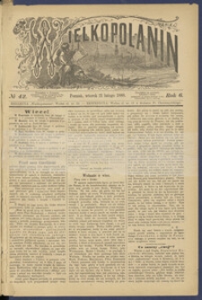 Wielkopolanin 1888.02.21 R.6 Nr42