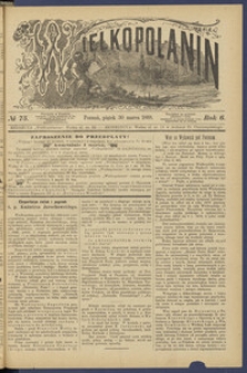 Wielkopolanin 1888.03.30 R.6 Nr75