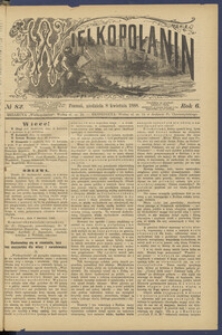 Wielkopolanin 1888.04.08 R.6 Nr82