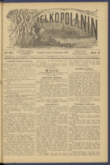 Wielkopolanin 1888.04.18 R.6 Nr90