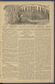 Wielkopolanin 1888.04.21 R.6 Nr93