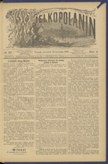 Wielkopolanin 1888.04.26 R.6 Nr97